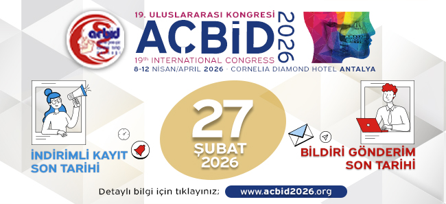 AÇBİD 2026 BİLDİRİ GÖNDERİM SON TARİHİ 27 ŞUBAT 2026 AÇBİD 2026 BİLDİRİ GÖNDERİM SON TARİHİ 27 ŞUBAT 2026